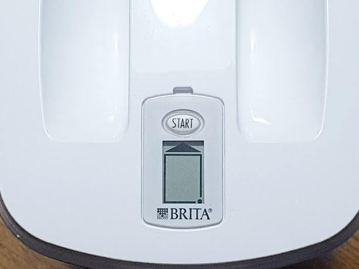 ブリタ浄水器の専用カートリッジ交換目安アイコン